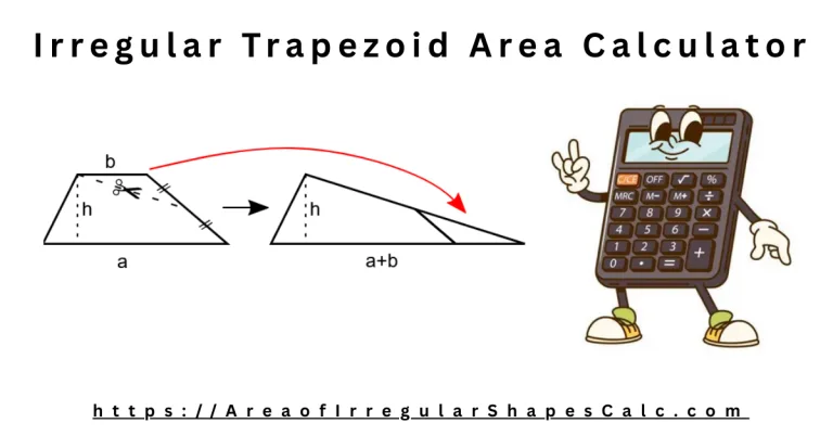 Irregular Trapezoid Area Calculator
