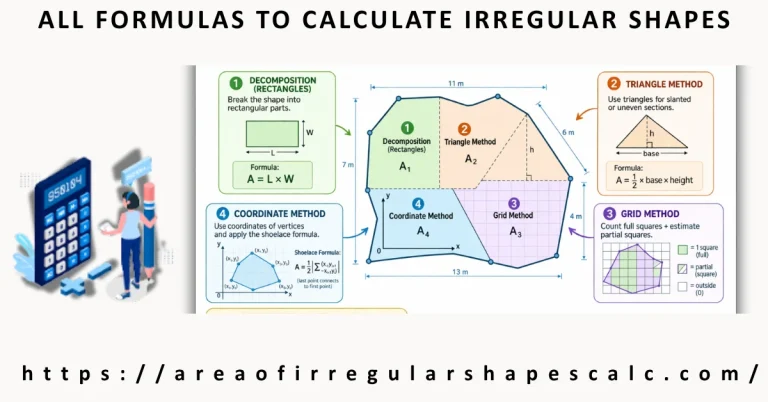 All Formulas to Calculate Irregular Shapes
