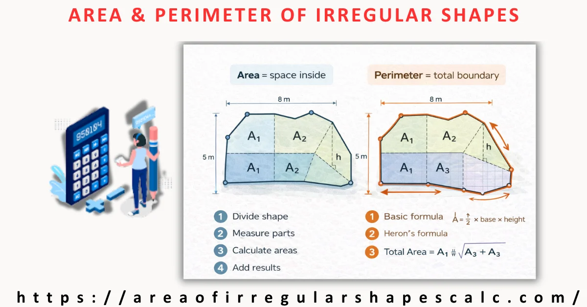 Area Perimeter Of Irregular Shapes Steps Methods Examples Area Perimeter Of Irregular Shapes Steps Methods Examples
