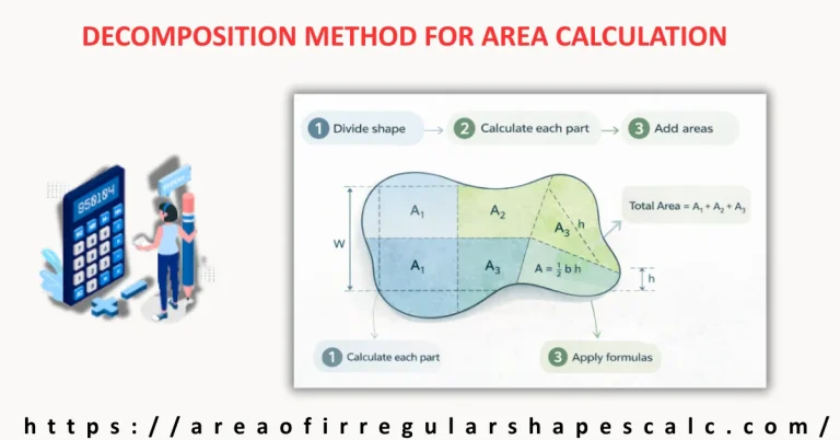 Decomposition method for area calculation