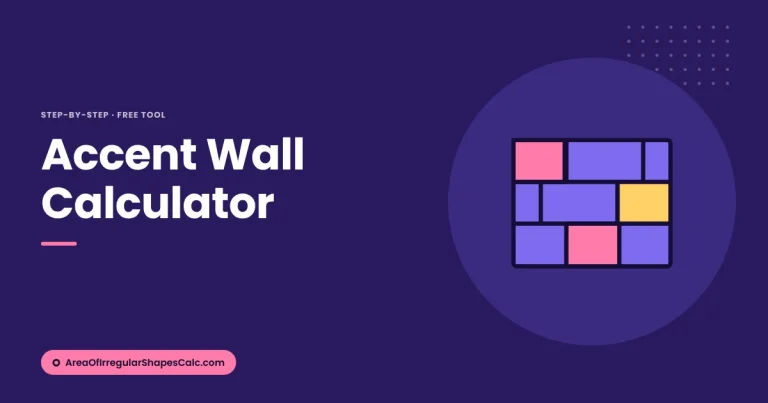 Accent Wall Calculator – illustration