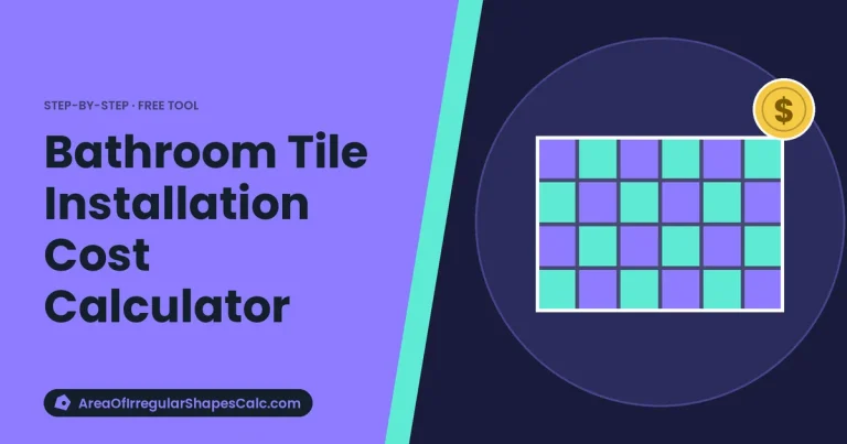 Bathroom Tile Installation Cost Calculator – illustration of a tile pattern