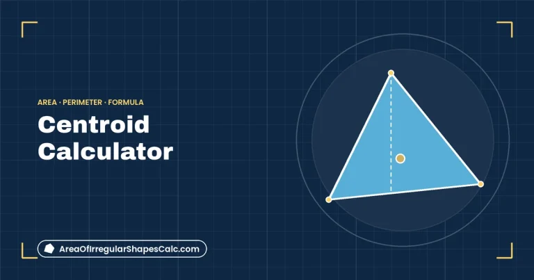 Centroid Calculator – illustration of a triangle with its centroid marked