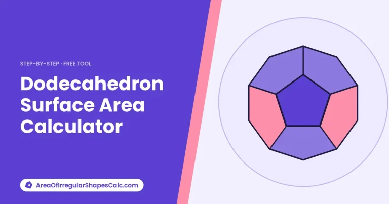 Dodecahedron Surface Area Calculator – illustration of a dodecahedron