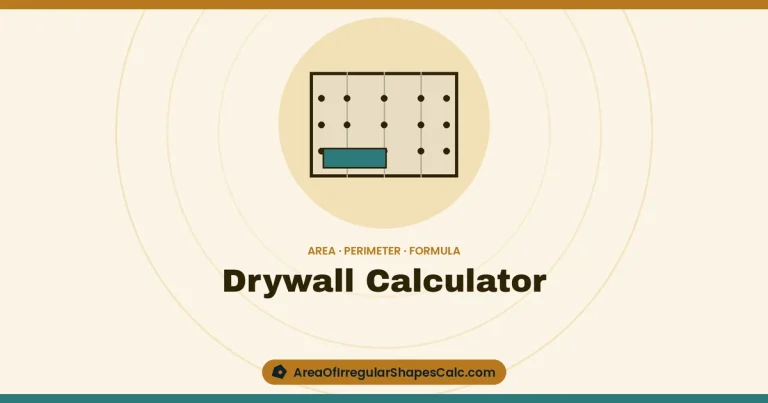 Drywall Calculator – illustration of a drywall sheet