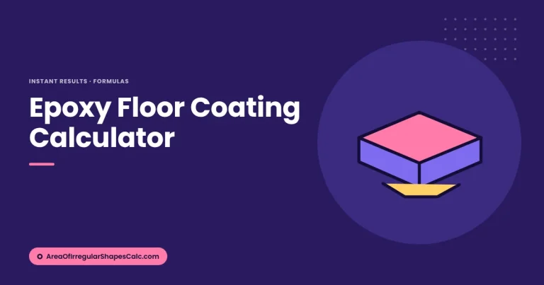 Epoxy Floor Coating Calculator – illustration