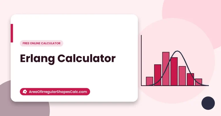 Erlang Calculator – illustration of a histogram with a curve