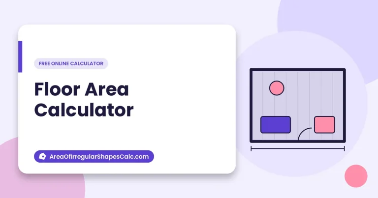 Floor Area Calculator – illustration of a floor plan