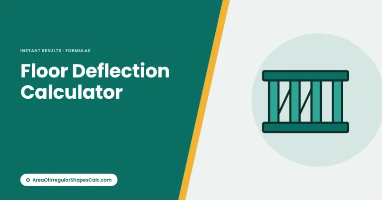 Floor Deflection Calculator – illustration