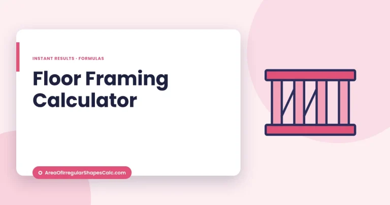 Floor Framing Calculator – illustration