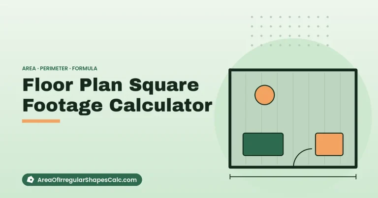 Floor Plan Square Footage Calculator – illustration of a floor plan
