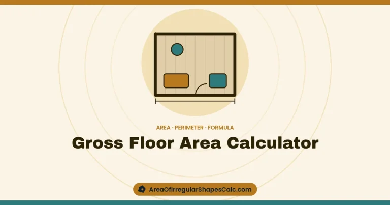 Gross Floor Area Calculator – illustration of a floor plan