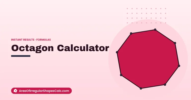 Octagon Calculator – illustration of a regular octagon