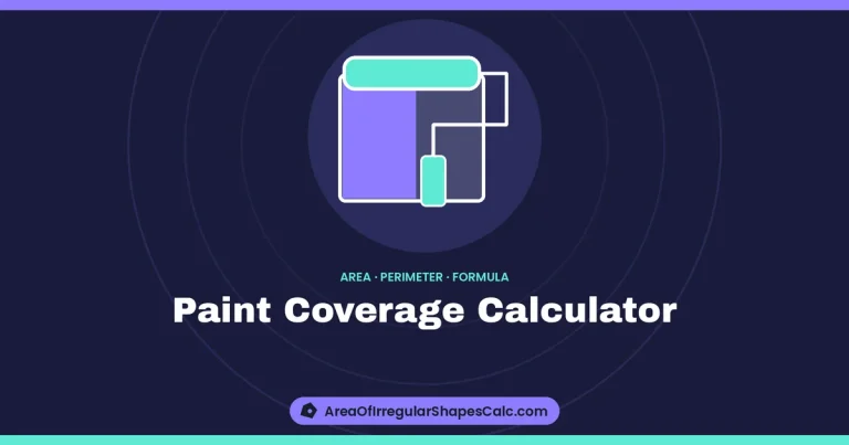 Paint Coverage Calculator – illustration of paint tools and colour swatches