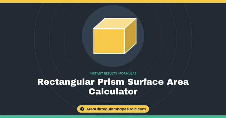 Rectangular Prism Surface Area Calculator – illustration of a prism
