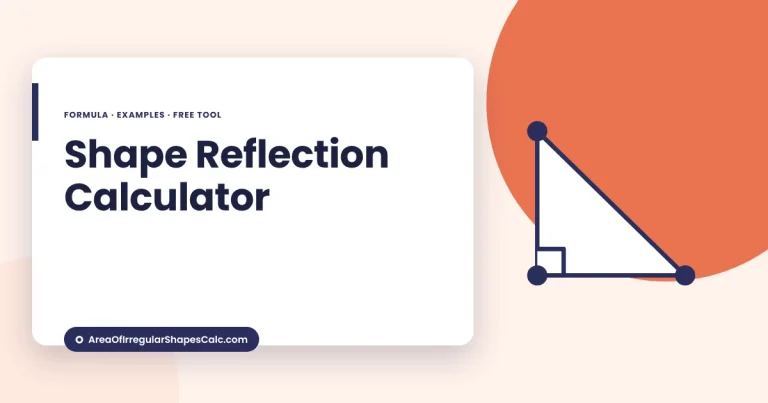 Shape Reflection Calculator – illustration