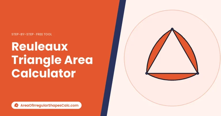 Reuleaux Triangle Area Calculator – illustration of a Reuleaux triangle