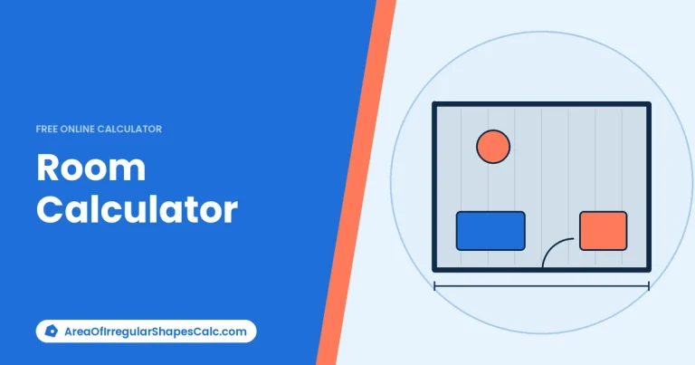 Room Calculator – illustration of a floor plan