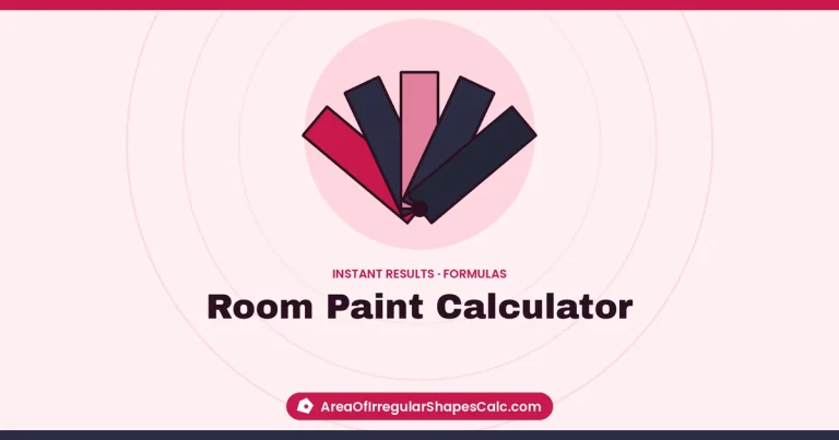 Room Paint Calculator – illustration of paint tools and colour swatches