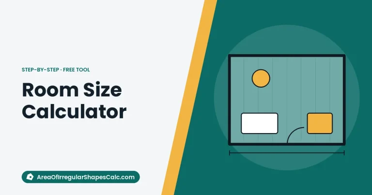 Room Size Calculator – illustration of a floor plan
