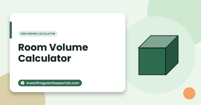 Room Volume Calculator – illustration of a cube