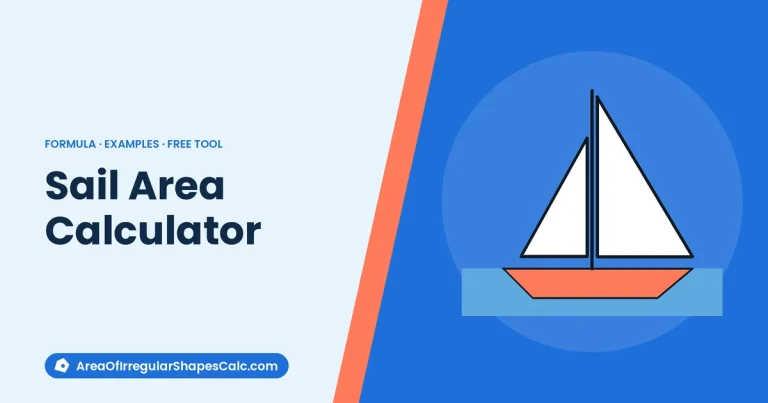 Sail Area Calculator – illustration of a sailboat