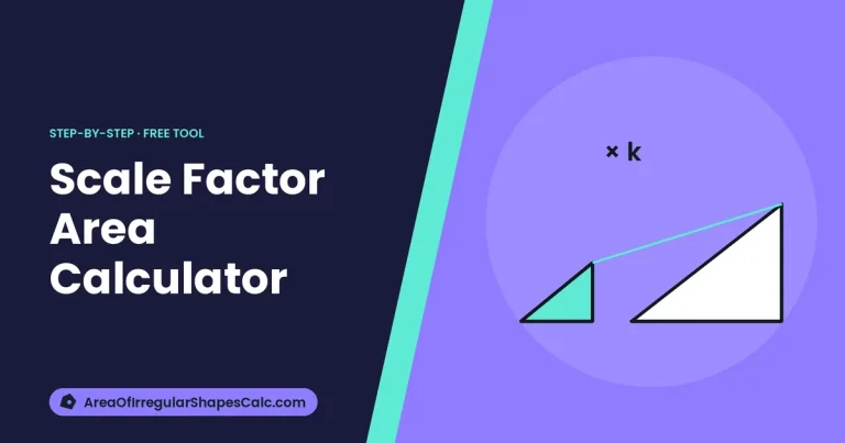 Scale Factor Area Calculator – illustration of two similar triangles