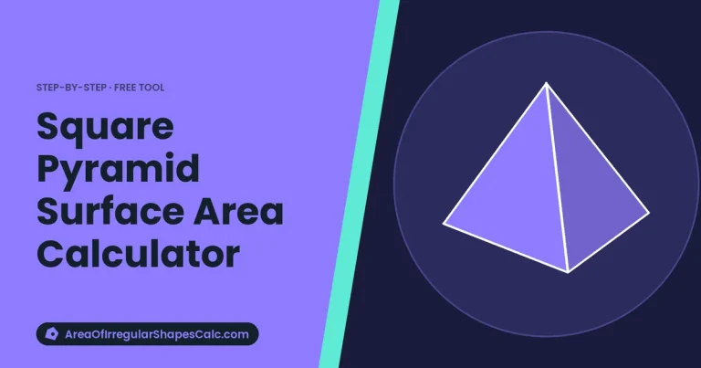 Square Pyramid Surface Area Calculator – illustration of a pyramid