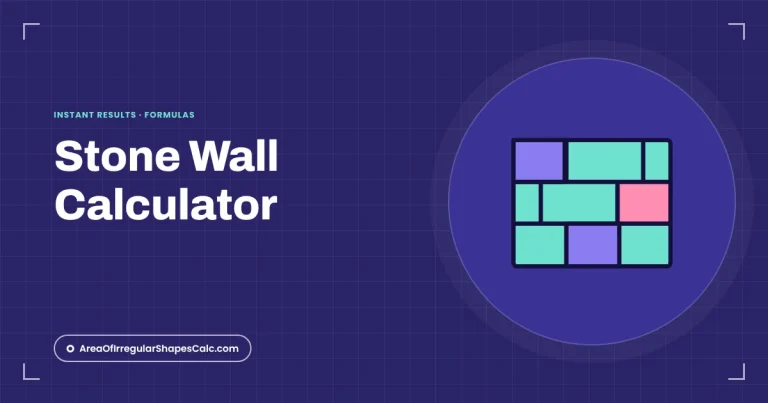 Stone Wall Calculator – illustration