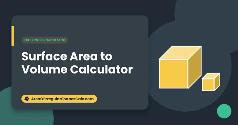 Surface Area to Volume Calculator – illustration of two cubes of different sizes