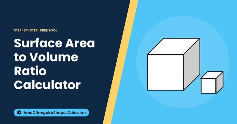 Surface Area to Volume Ratio Calculator – illustration of two cubes of different sizes
