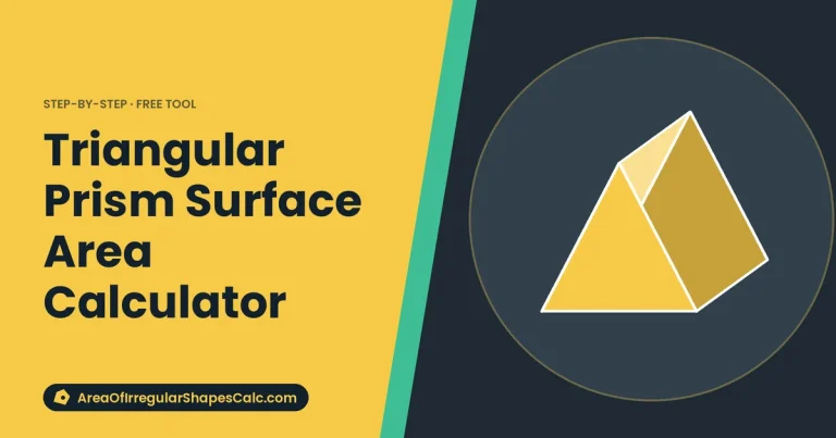Triangular Prism Surface Area Calculator – illustration of a triangular prism