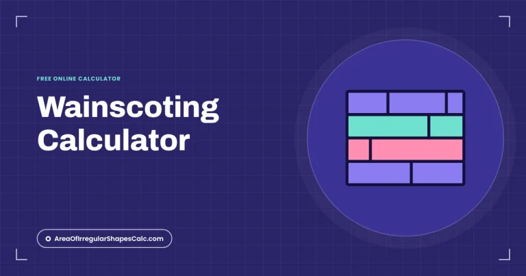 Wainscoting Calculator – illustration