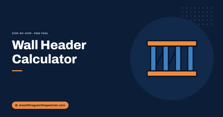 Wall Header Calculator – illustration