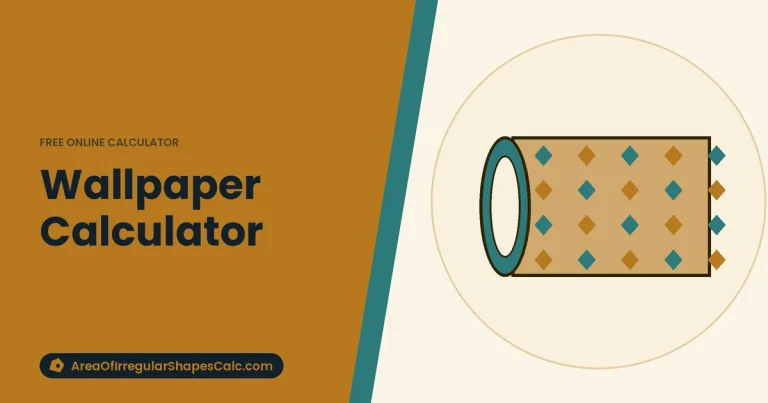 Wallpaper Calculator – illustration of a roll of wallpaper